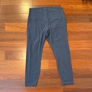 Lululemon 3/4 Grey Leggings size 12